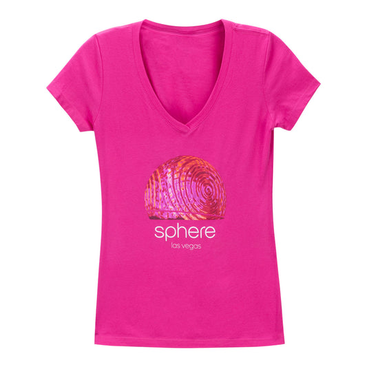 Women's Sphere XO Swirl Tee - Pink