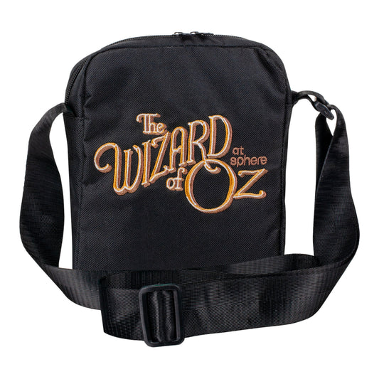 The Wizard of Oz at Sphere Embroidered Crossbody Black Bag - Front View