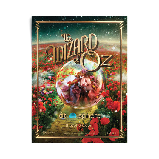 The Wizard of Oz at Sphere Dorothy Awakens Poster - Front View