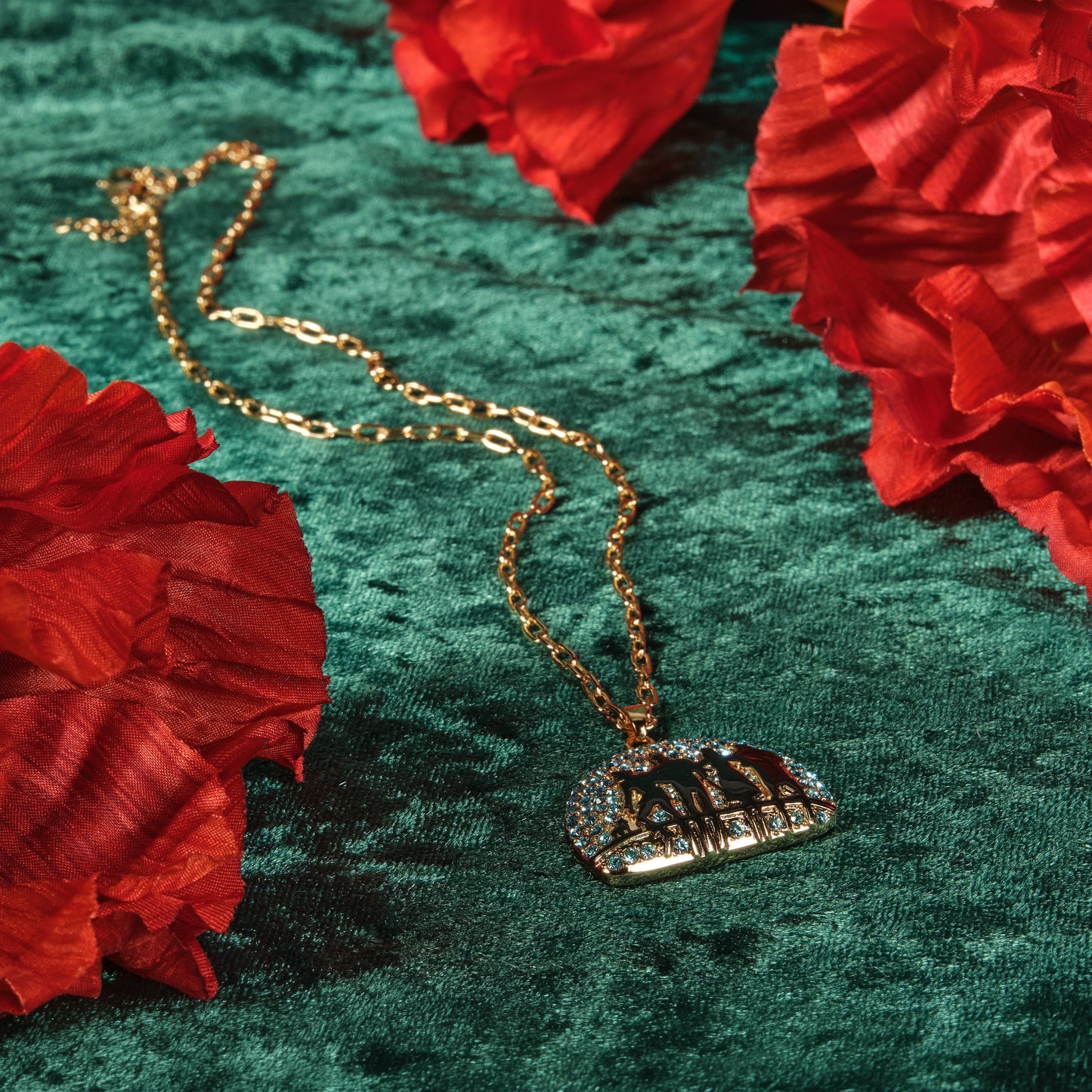 The Wizard of Oz at Sphere x Jill Martin Blue Crystal Silhouette Pendant