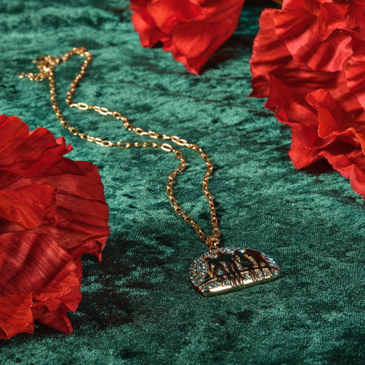 The Wizard of Oz at Sphere x Jill Martin Blue Crystal Silhouette Pendant