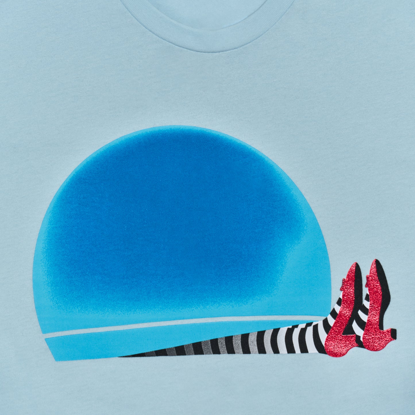 The Wizard of Oz at Sphere Light Blue Legs Tee