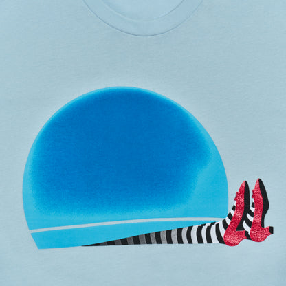 The Wizard of Oz at Sphere Light Blue Legs Tee