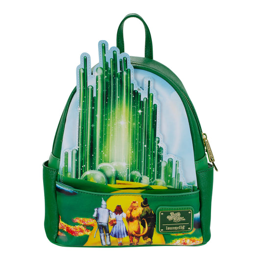 The Wizard of Oz at Sphere Loungefly Backpack In Green - Front View