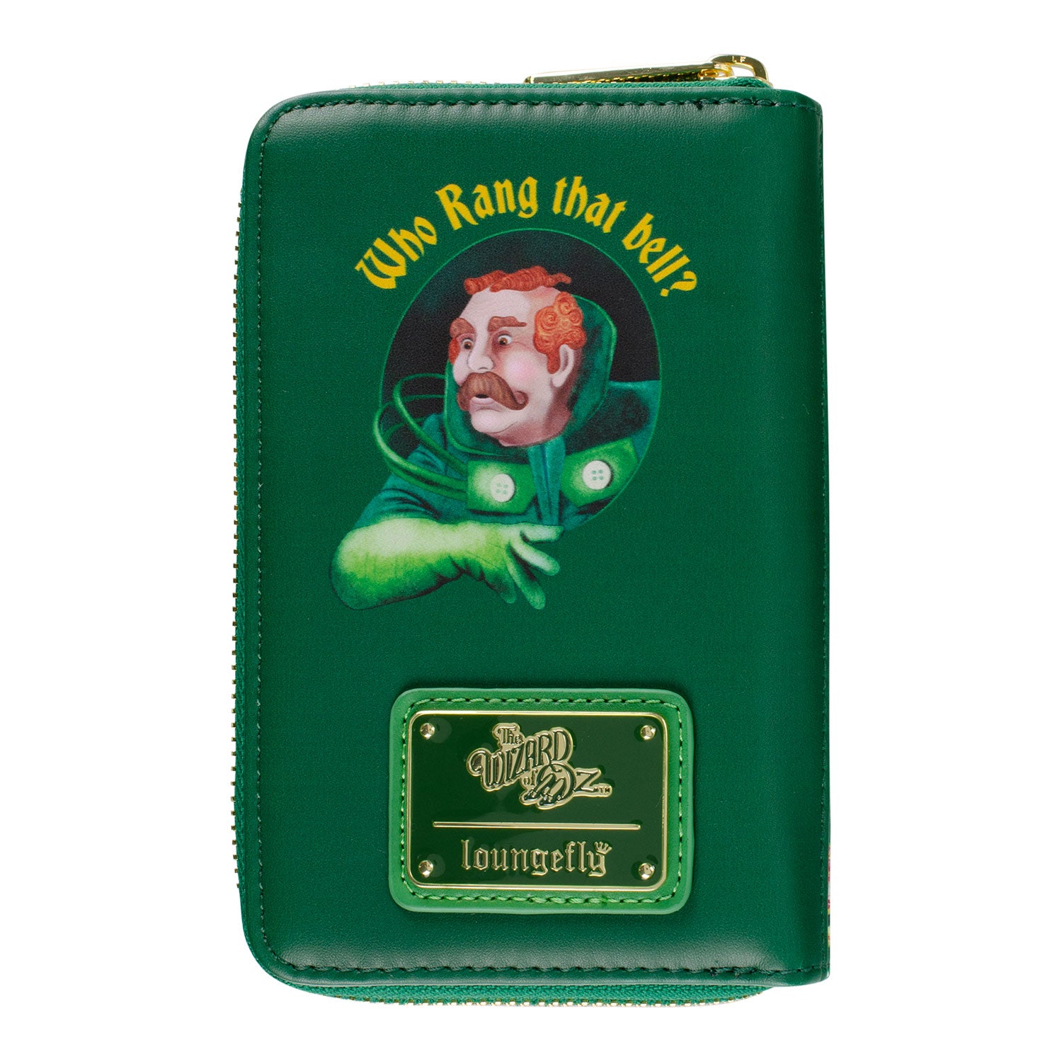 The Wizard of Oz at Sphere Loungefly Wallet In Green - Back View
