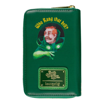 The Wizard of Oz at Sphere Loungefly Wallet In Green - Back View