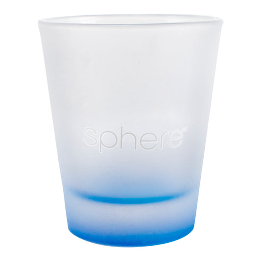 Sphere Blue Shot Glass