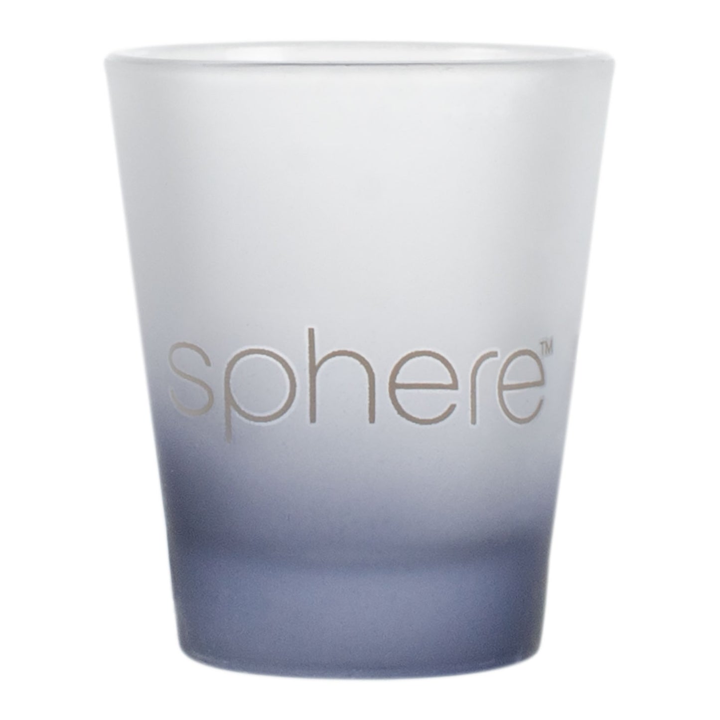 Sphere Frosted Shot Glass - Front View