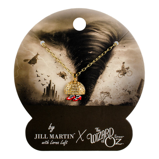 The Wizard of Oz at Sphere x Jill Martin Crystal Slipper Pendant