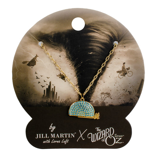 The Wizard of Oz at Sphere x Jill Martin  Blue Crystal Pendant