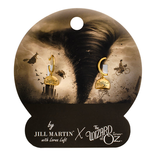 The Wizard of Oz at Sphere x Jill Martin 3D Logo Earrings