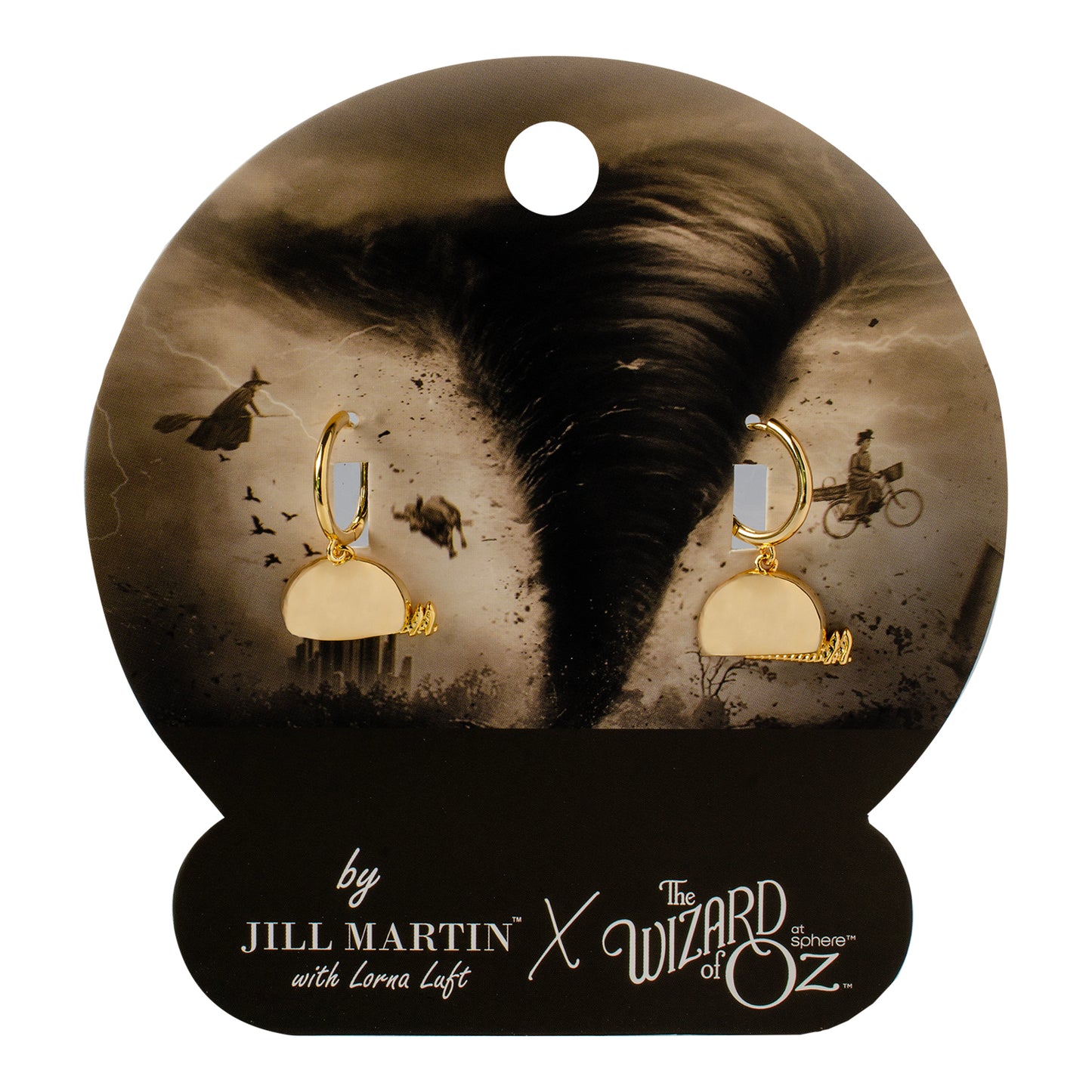 The Wizard of Oz at Sphere x Jill Martin 3D Witch Legs Earrings