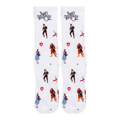 The Wizard of Oz At Sphere Character Socks In White - Back View