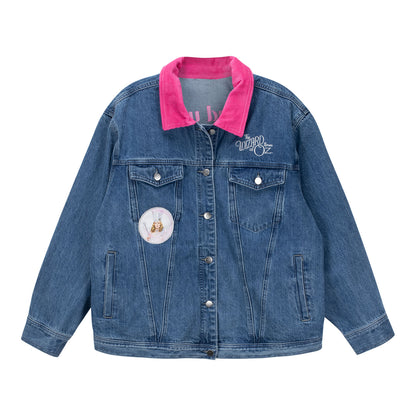 The Wizard of Oz at Sphere Glinda The Good Witch Denim Jacket