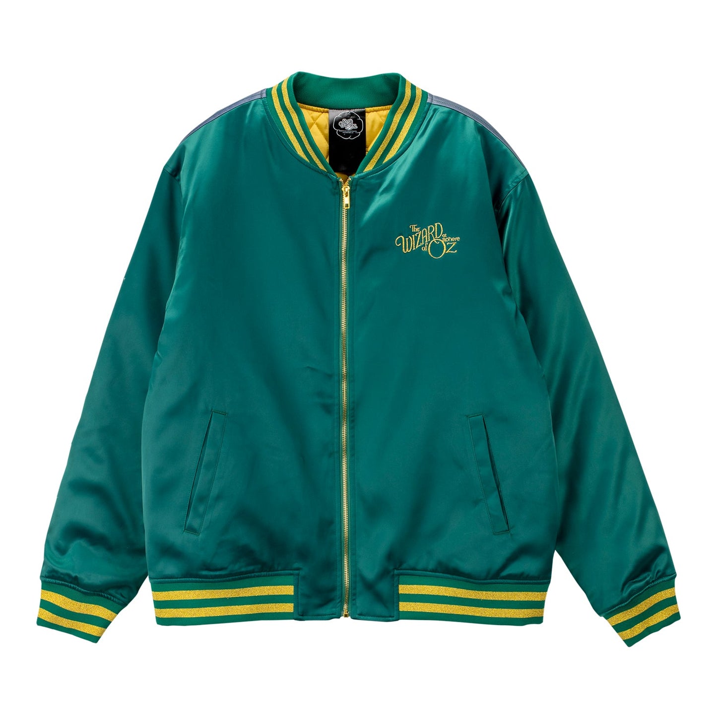 The Wizard of Oz at Sphere Emerald City Satin Bomber