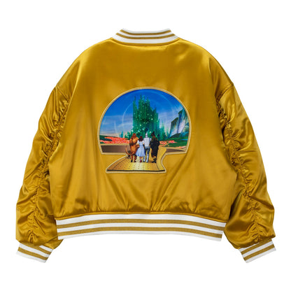 The Wizard of Oz at Sphere Yellow Brick Road Satin Bomber Jacket