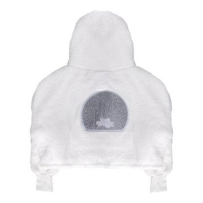 The Wizard of Oz at Sphere x Jill Martin Cropped Sherpa Hoodie-White