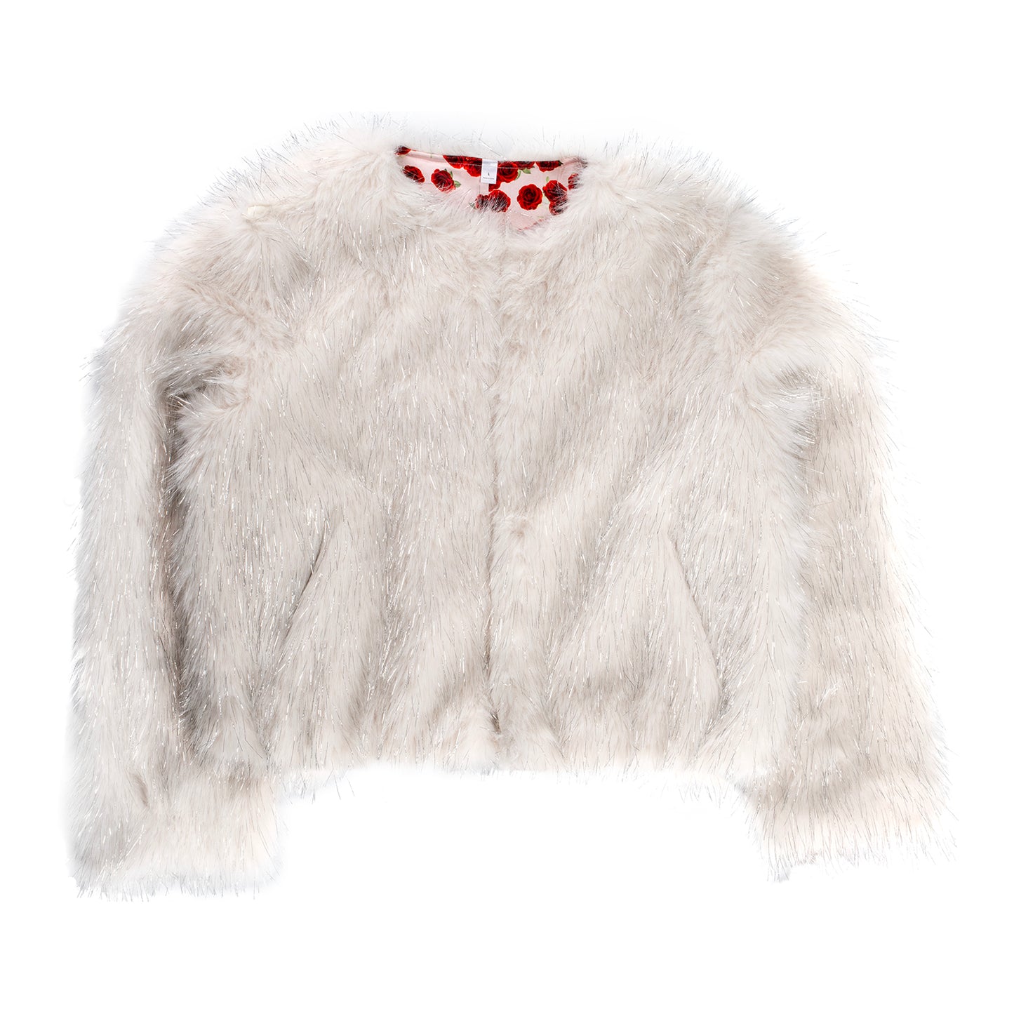The Wizard of Oz at Sphere x Jill Martin Faux Fur Jacket-White