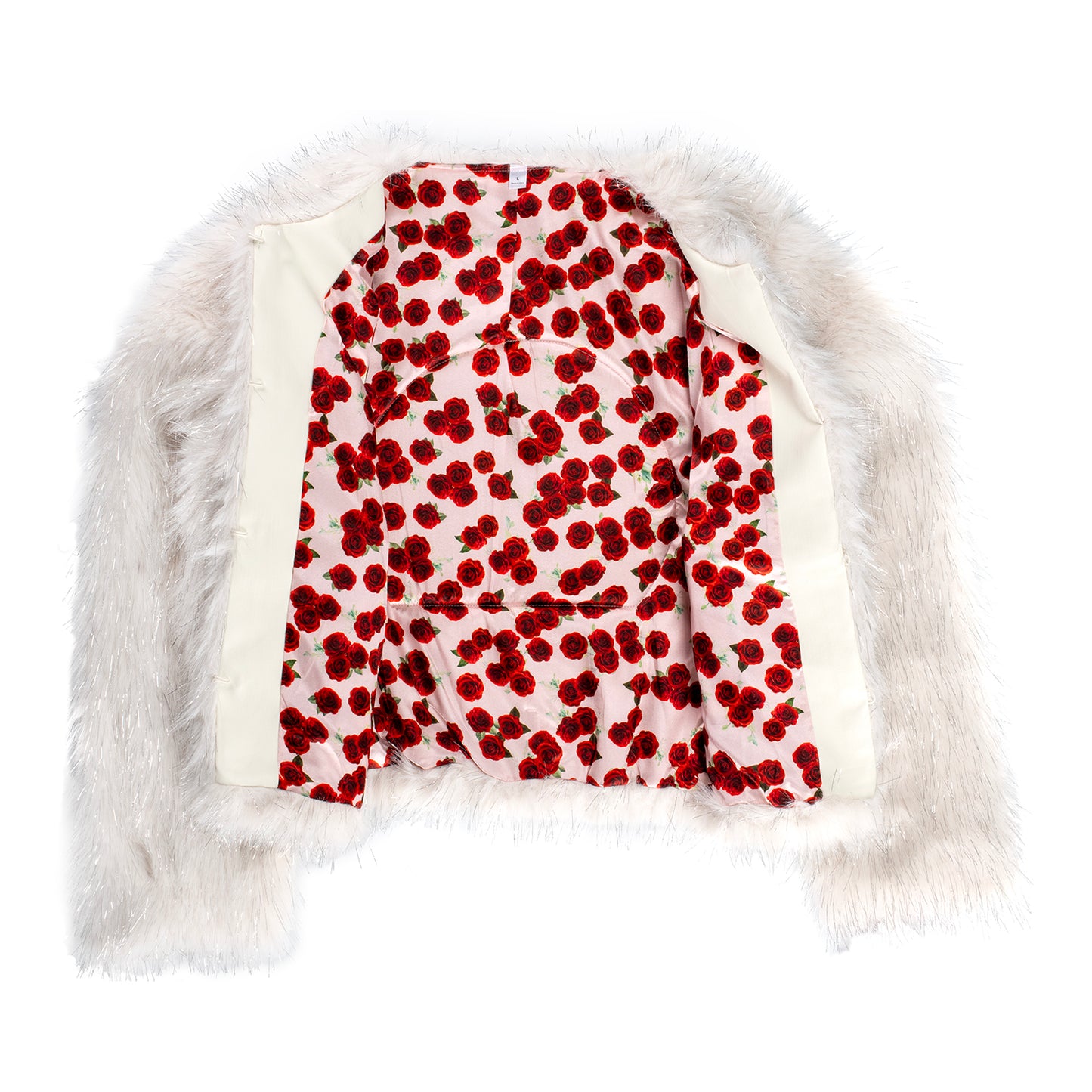 The Wizard of Oz at Sphere x Jill Martin Faux Fur Jacket-White
