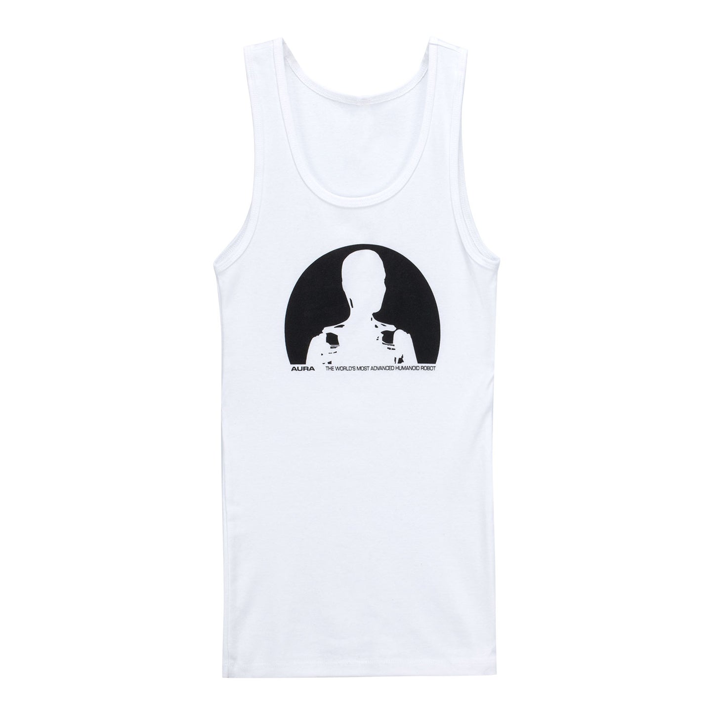 Women's Sphere Aura Spotlight Tank X In White - Front View