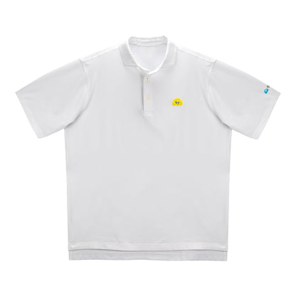 Orbi™ Tournament Solid Golf Polo White