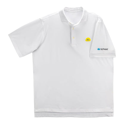 Orbi™ Tournament Solid Golf Polo White