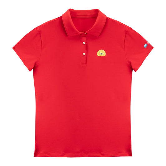 Orbi™ Tournament Solid Golf Polo Scarlet