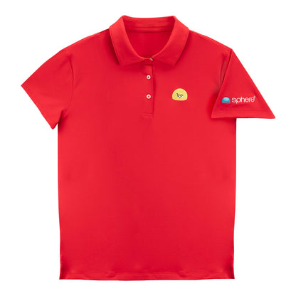 Orbi™ Tournament Solid Golf Polo Scarlet