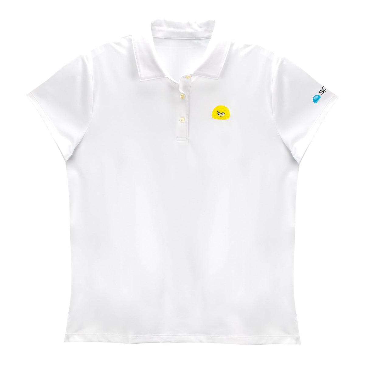 Orbi™ Tournament Solid Golf Polo White