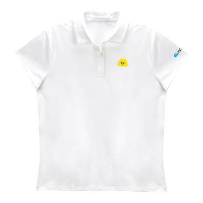 Orbi™ Tournament Solid Golf Polo White