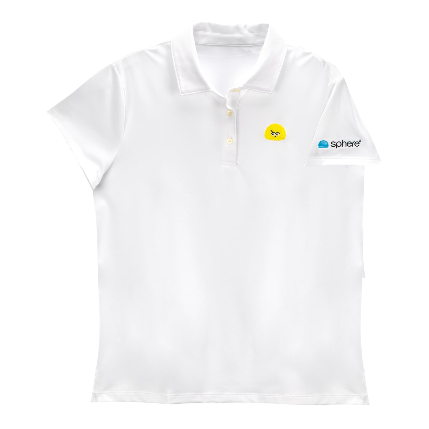 Orbi™ Tournament Solid Golf Polo White