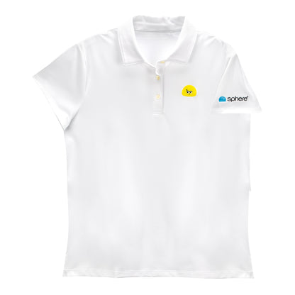 Orbi™ Tournament Solid Golf Polo White