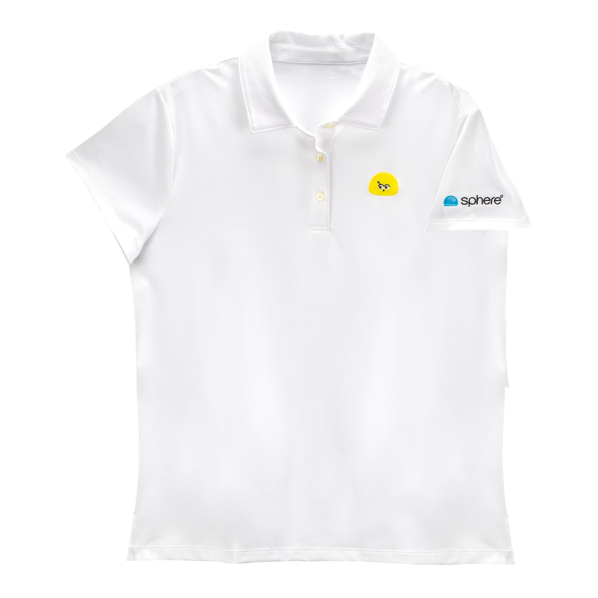 Orbi™ Tournament Solid Golf Polo White