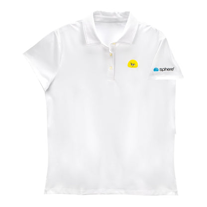 Orbi™ Tournament Solid Golf Polo White