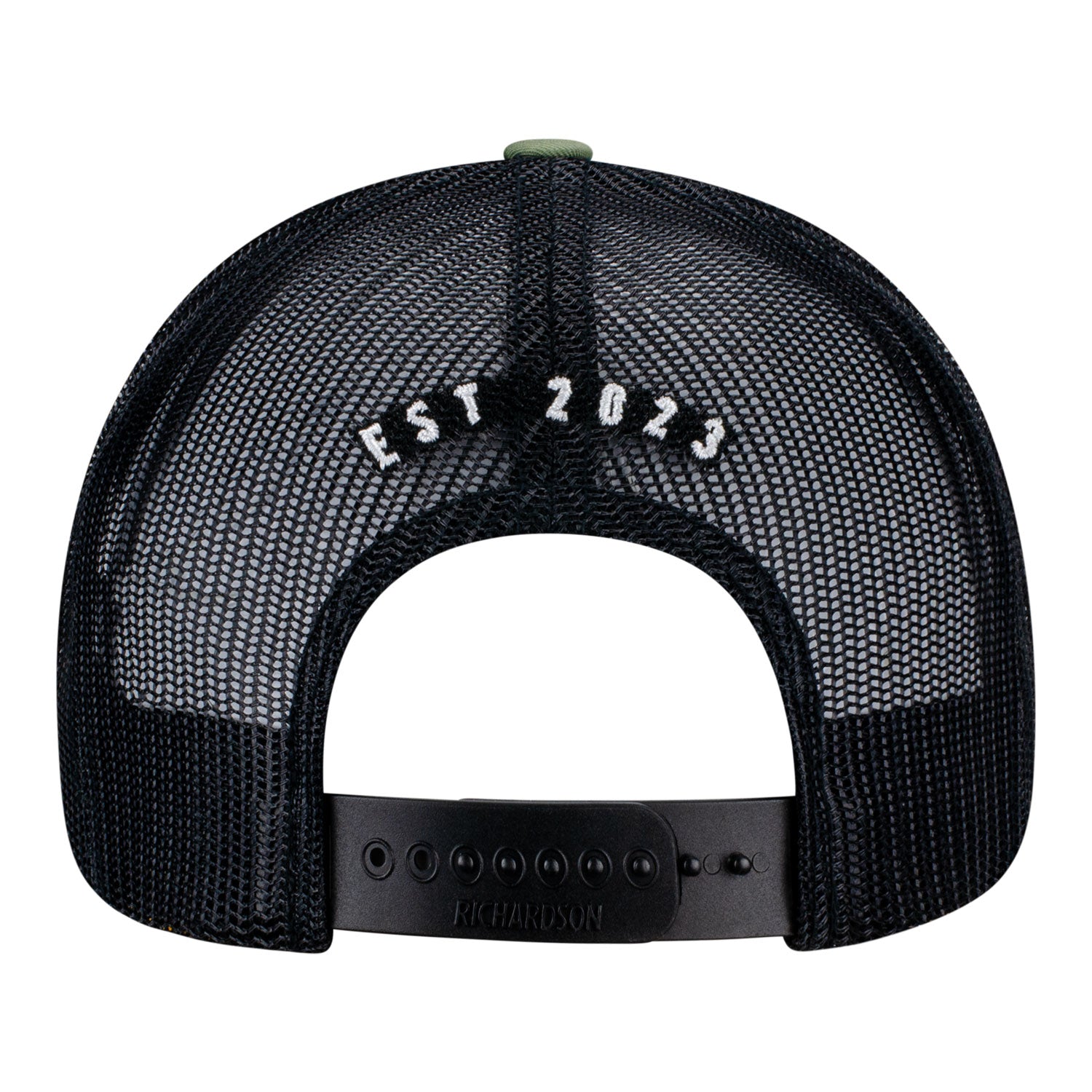 Sphere Graphic Patch Trucker Hat - Back View