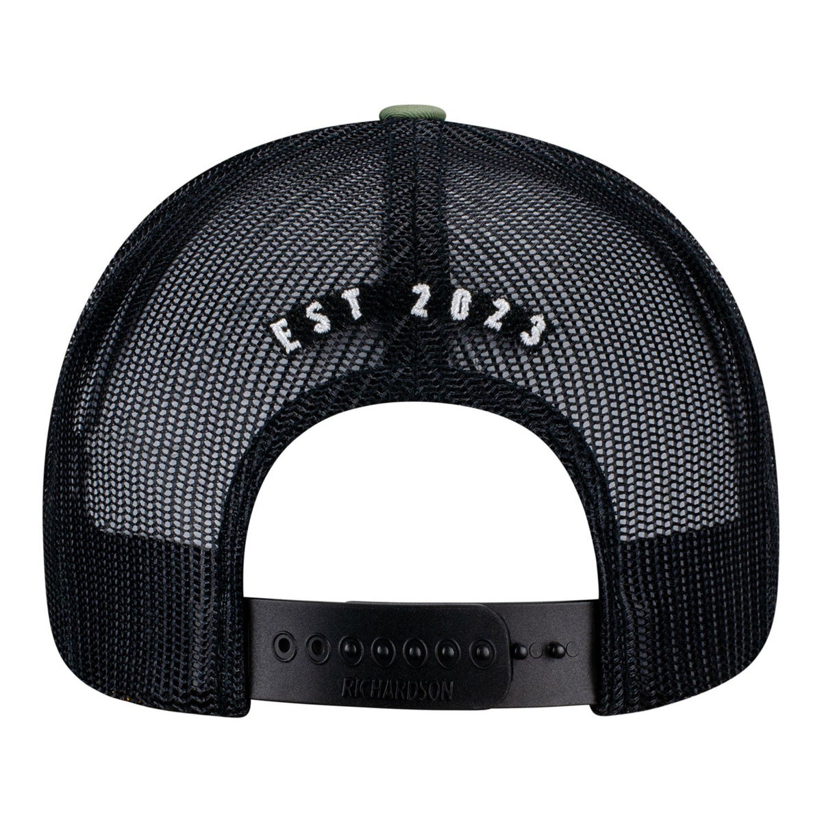 Sphere Graphic Patch Trucker Hat - Back View