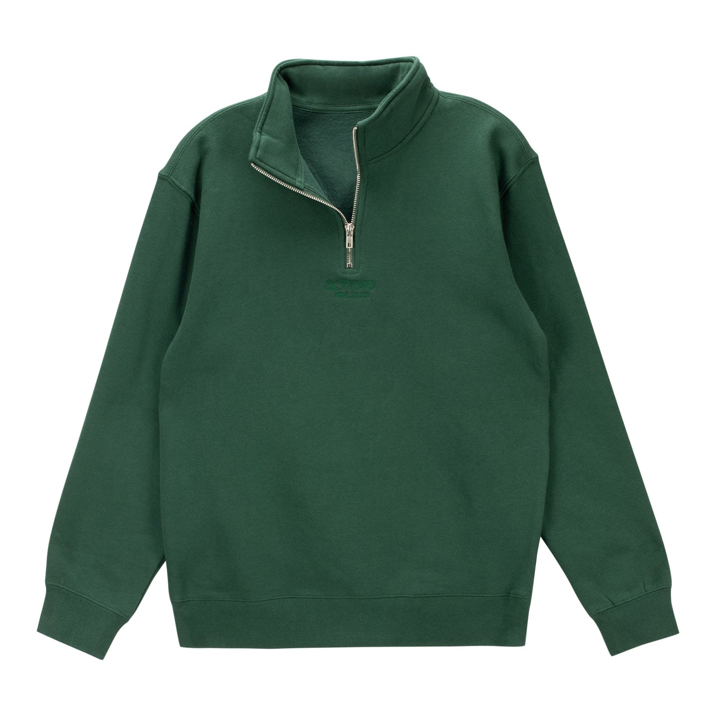 Sphere Quarter Zip Sweatshirt - Front View