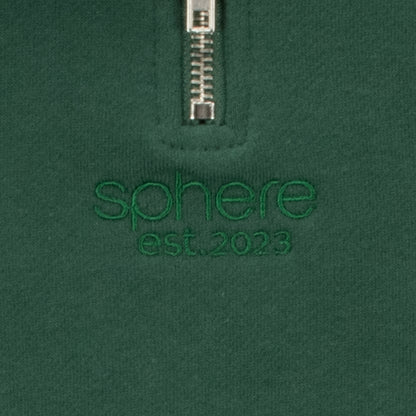 Sphere Quarter Zip Sweatshirt - Close View