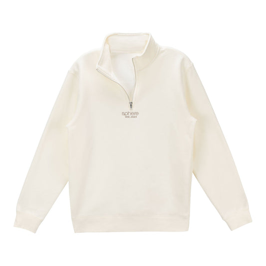 Sphere Quarter Zip Sweatshirt - Front View