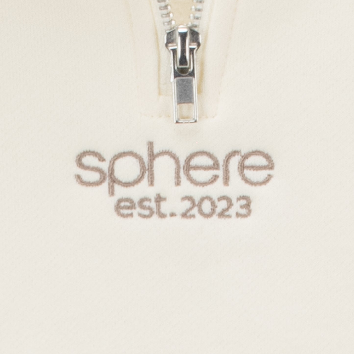 Sphere Quarter Zip Sweatshirt - Close View