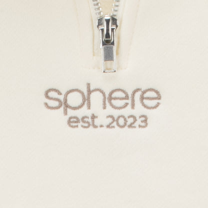 Sphere Quarter Zip Sweatshirt - Close View