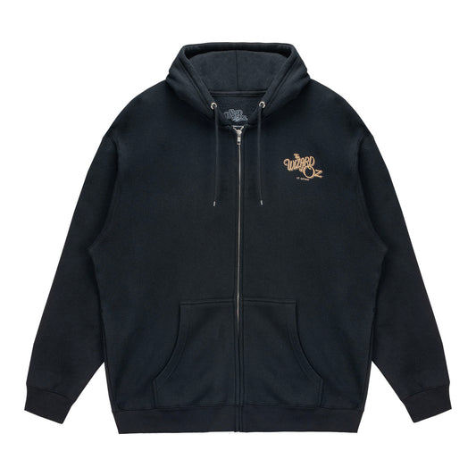 The Wizard of Oz at Sphere Silhouette Fleece In Black - Front View