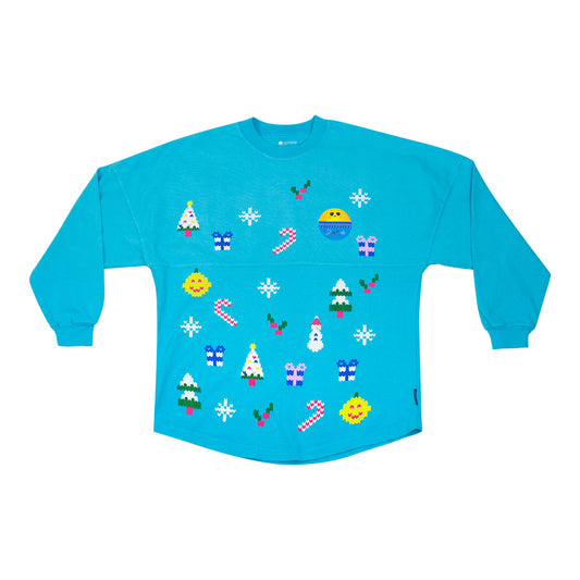 Sphere Sky Blue Holiday Sherpa Spirit Jersey