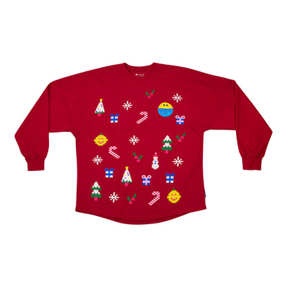 Sphere Red Holiday Sherpa Spirit Jersey