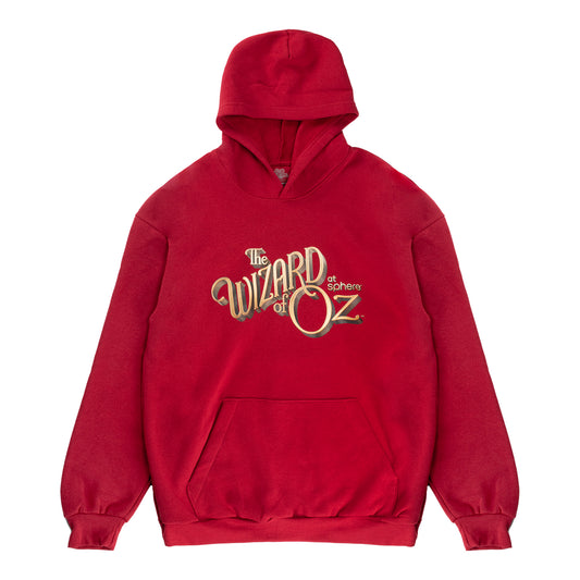 The Wizard of Oz at Sphere Red Logo Hoodie
