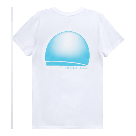 Sphere Classic Tee - White - Back View