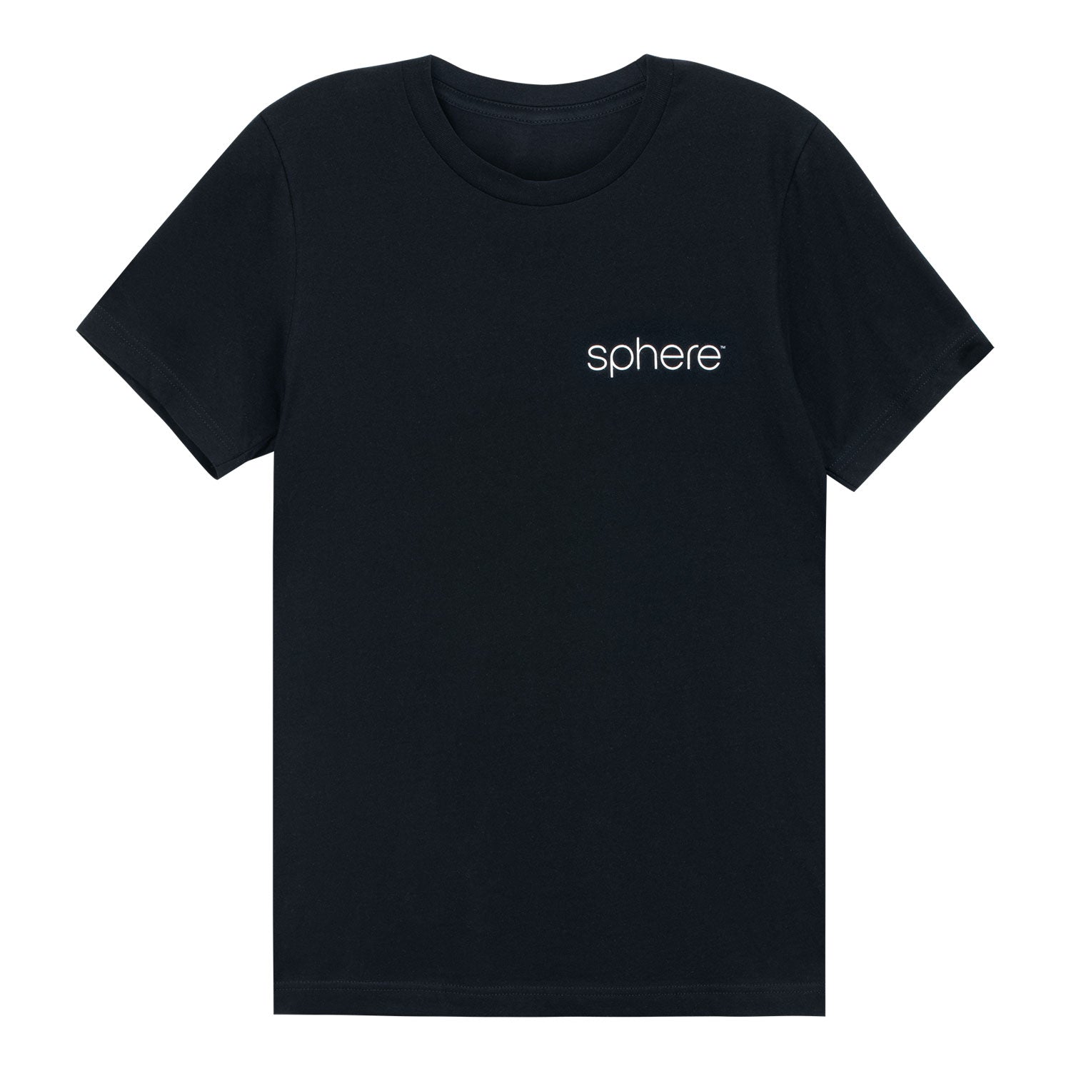 Sphere Classic Tee - Black - Front View