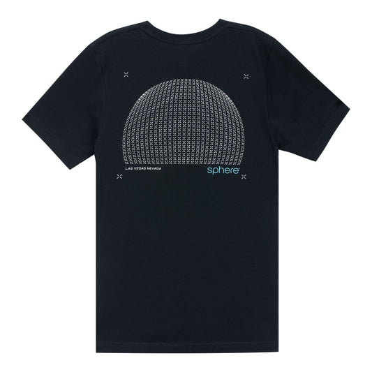 Sphere Graphix Tee In Black - Back View