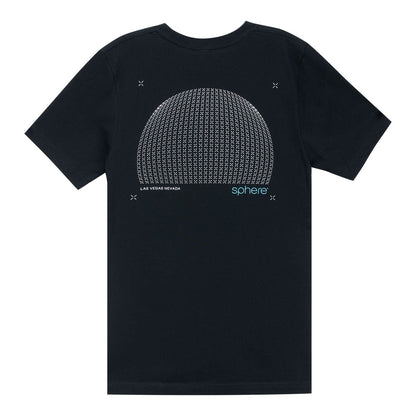 Sphere Graphix Tee In Black - Back View