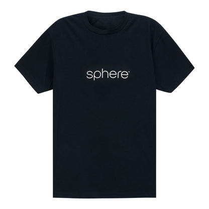 Sphere Orbi Has Your Back Tee In Black - Front View